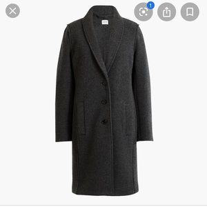 J Crew long wool coat ⛰